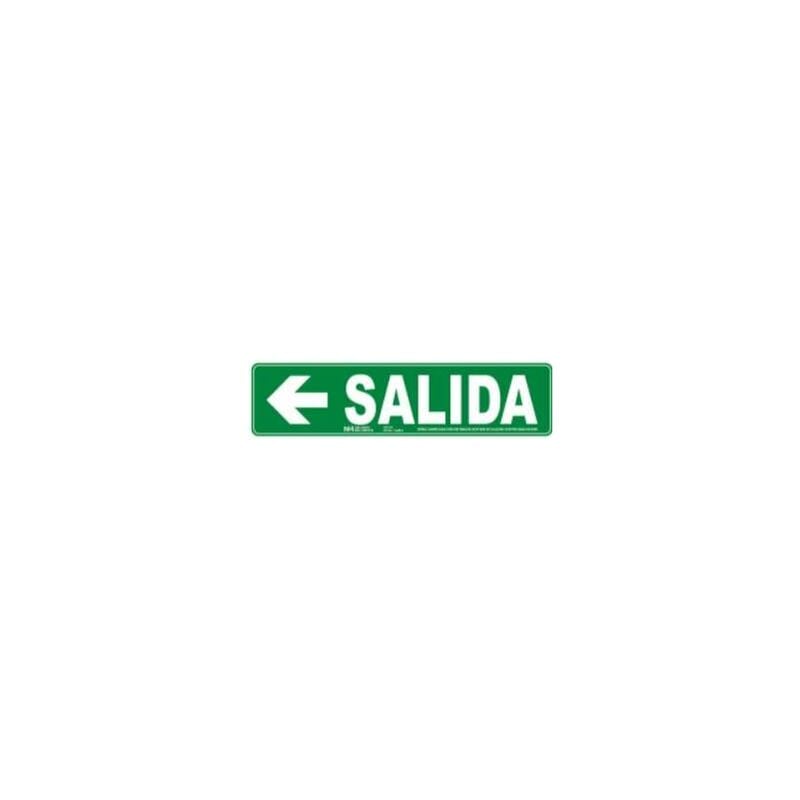 

Cartel Pvc 40* 10 Salida Flecha Izq