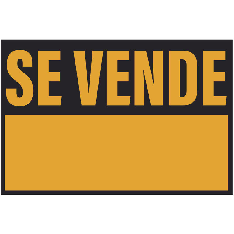 

CARTEL SE VENDE 70x50 CM