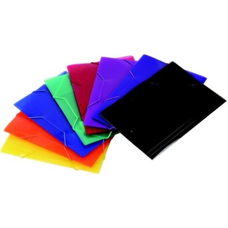 Cartella CENTRUM A5 con elastico - mix di colori, perfetta per la scuola e l'ufficio