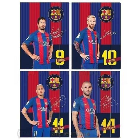 Cartella con elastico ASTRA A4 FC Barcelona