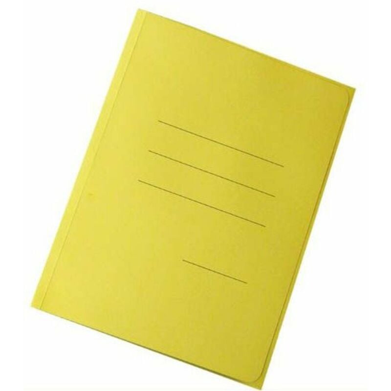 Image of Blasetti - cartelle 3 lembi manilla GR.150 (50 pezzi) - giallo