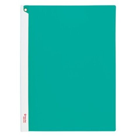 Cartelle A4 con striscia - 5 pezzi, verde - Panta Plast