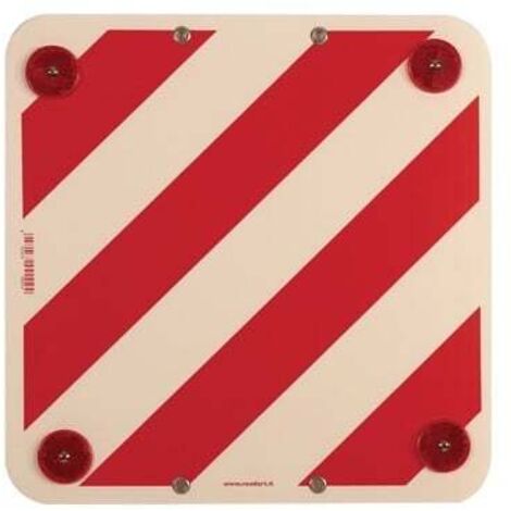 CARTELLI PER CARICHI SPORGENTI CM.50X50 SICUREZZA VEICOLI
