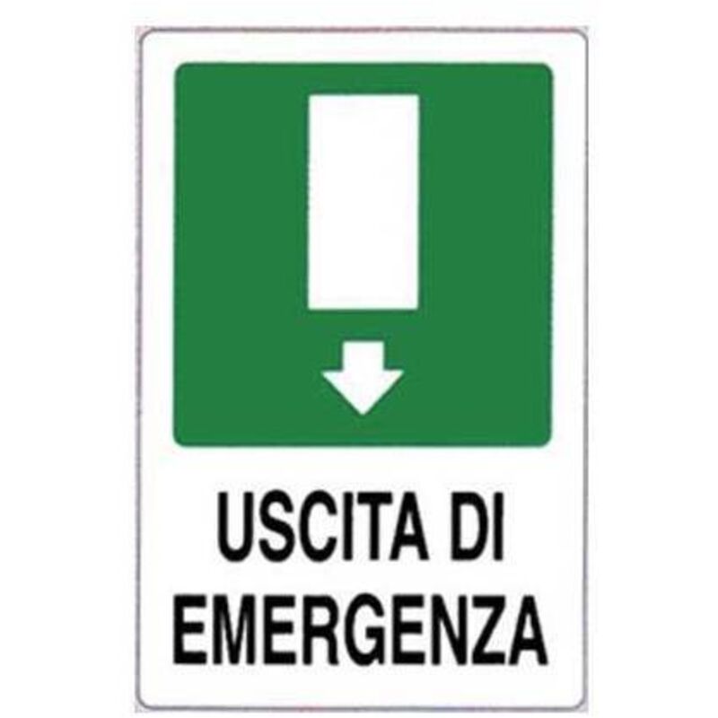 Targhe Segnaletiche 20x30 Targhe Uscita Emergenza