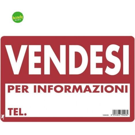 Cartello 3M vendesi 30 x 20 cm