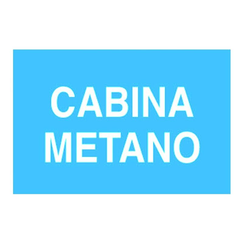Image of Cartello cabina metano