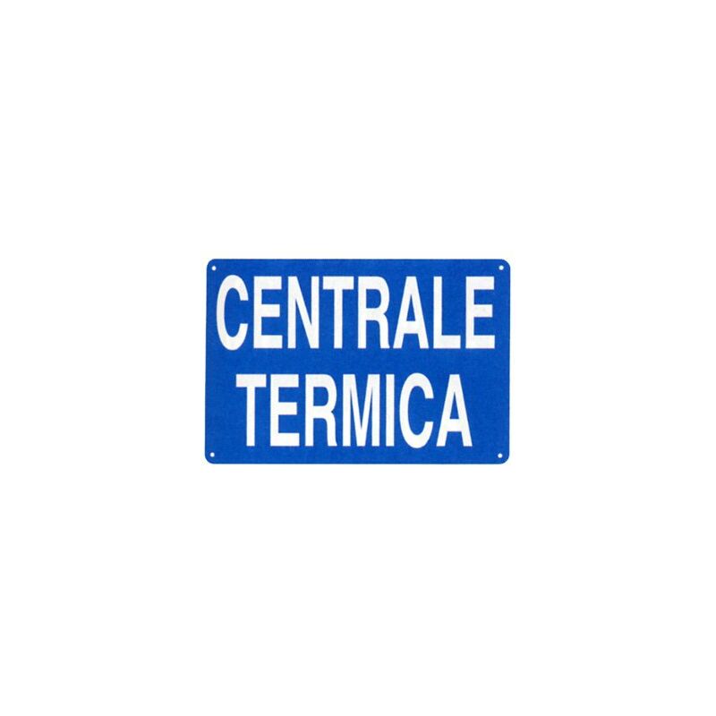 Image of Cartello Centrale Termica 300X200 – U.a.l. 2272