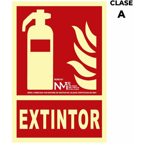 Vsafety Cartello Estintore E Coperta Antincendio, 200x150 Mm, Plastica Rigida 1 Mm, Orizzontale, Istruzioni Uso, Norma EN ISO 7010, Con Targhette Adesive - 2