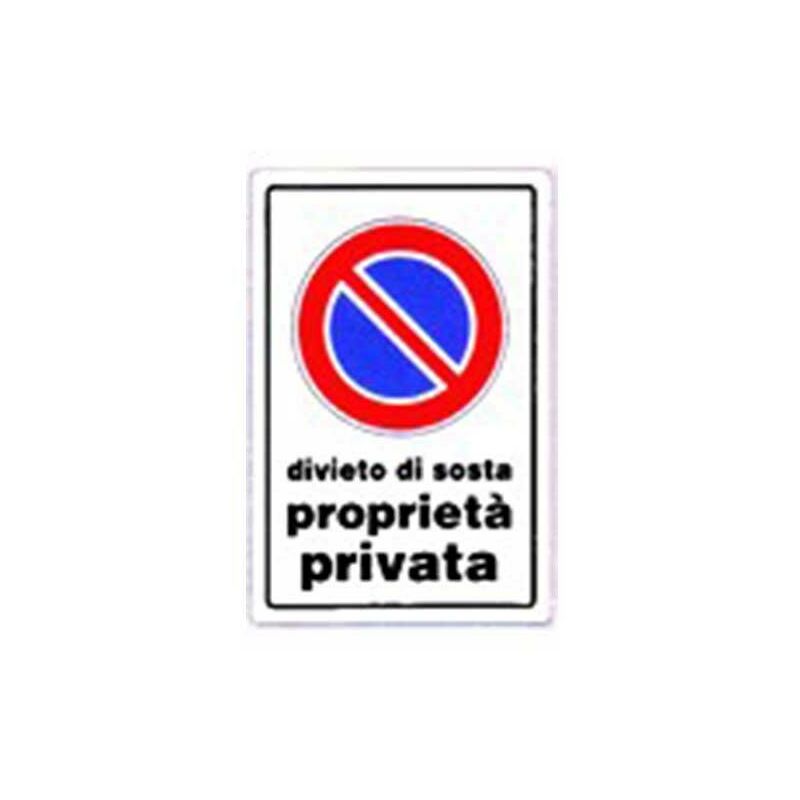 Image of Cartello divieto di sosta proprietà privata