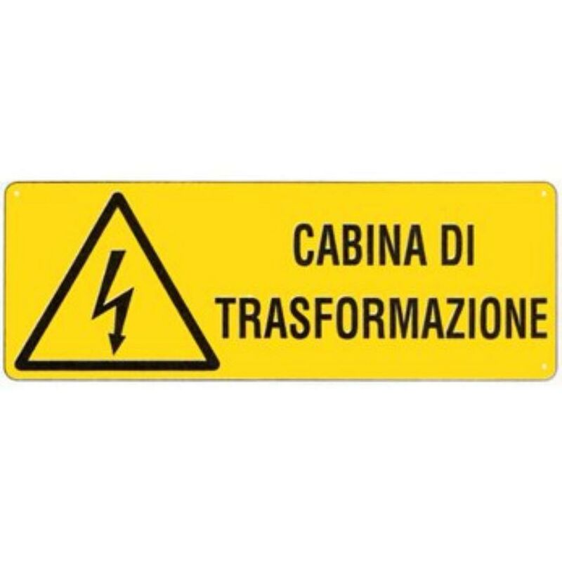 Image of Cartello in alluminio Cartelli Segnalatori cabina 17-111-k