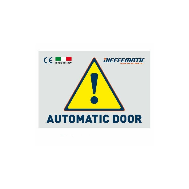 Image of Cartello Monitore Segnalazione Automatic Door Elettrico Cancello Accesso