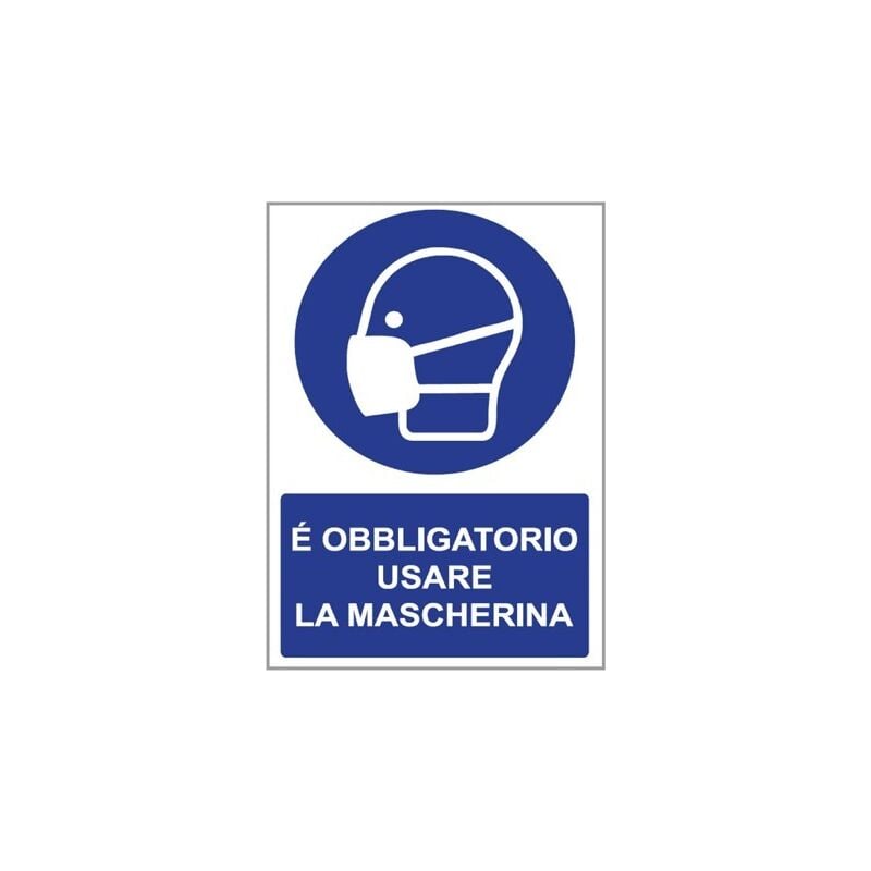 Image of Cartello obbligo mascherina
