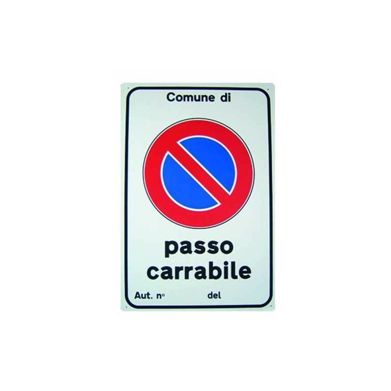 Image of Dakiviva - Cartello passo carrabile