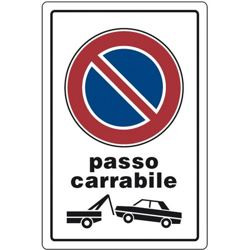 Cartello ''Attenzione Uscita Automezzi'' In Polionda 60X40cm - 16300030 ...