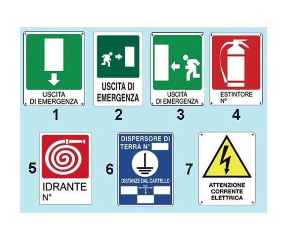 Image of EAC - Cartelli segnalatori d'emergenza - 6 - Dispersore di Terra 1 Pz