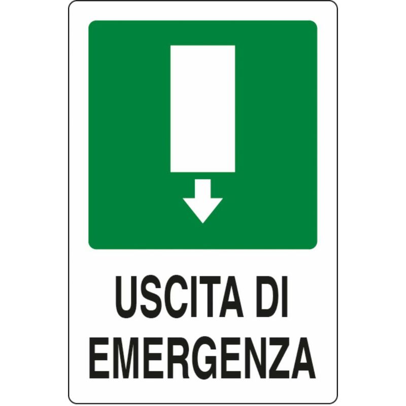 Image of Cartello segnaletica emergenza 30x20