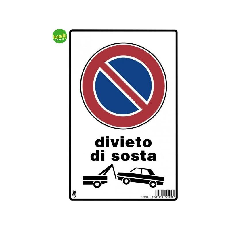 Cartello Cantiere Divieto Sosta Lavori Polionda. Cerca, Compra, Vendi ...