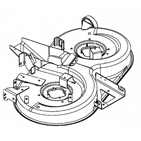 Carter de coupe autoportée MTD