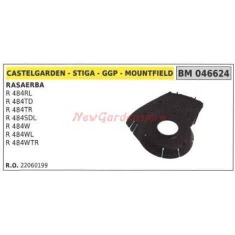 Carter de courroie pour tondeuse R484RL 484TD STIGA 046624