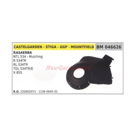 Cárter de cubierta de correa para cortacésped NTL 534 mulching STIGA 046626