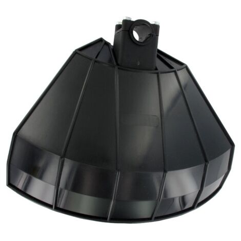 Carter de protection enveloppant en résine plastique pour tubes de débroussailleuses de diamètre: 26 à 28mm.