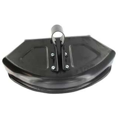 Carter de protection pour débroussailleuse en tôle acier avec bagues de réduction (24-28mm)