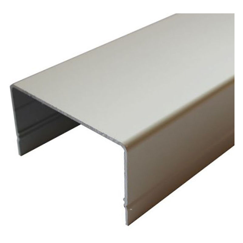 Carter d'habillage slid'up wineo en aluminium blanc - 2500 mm
