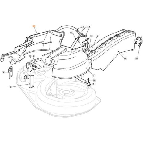 CARTER MOTEUR EMAK D'ORIGINE G325060121E2