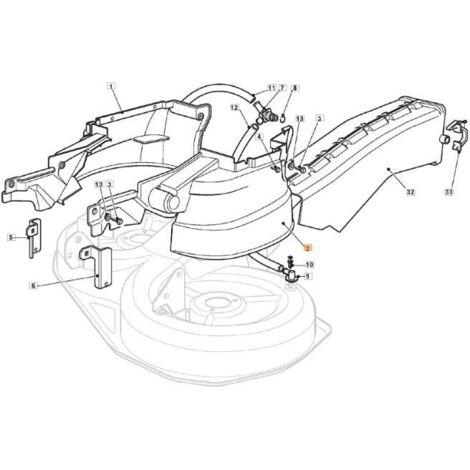 CARTER MOTEUR EMAK D'ORIGINE G325060122E1