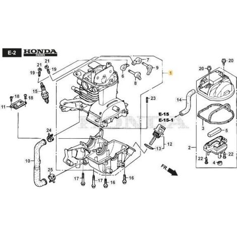 CARTER MOTEUR ORIGINAL STIGA - 118551708/0