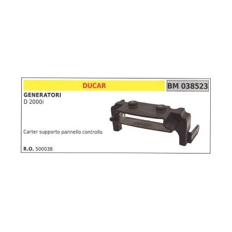 Carter supporto pannello controllo DUCAR per generatore D 2000i
