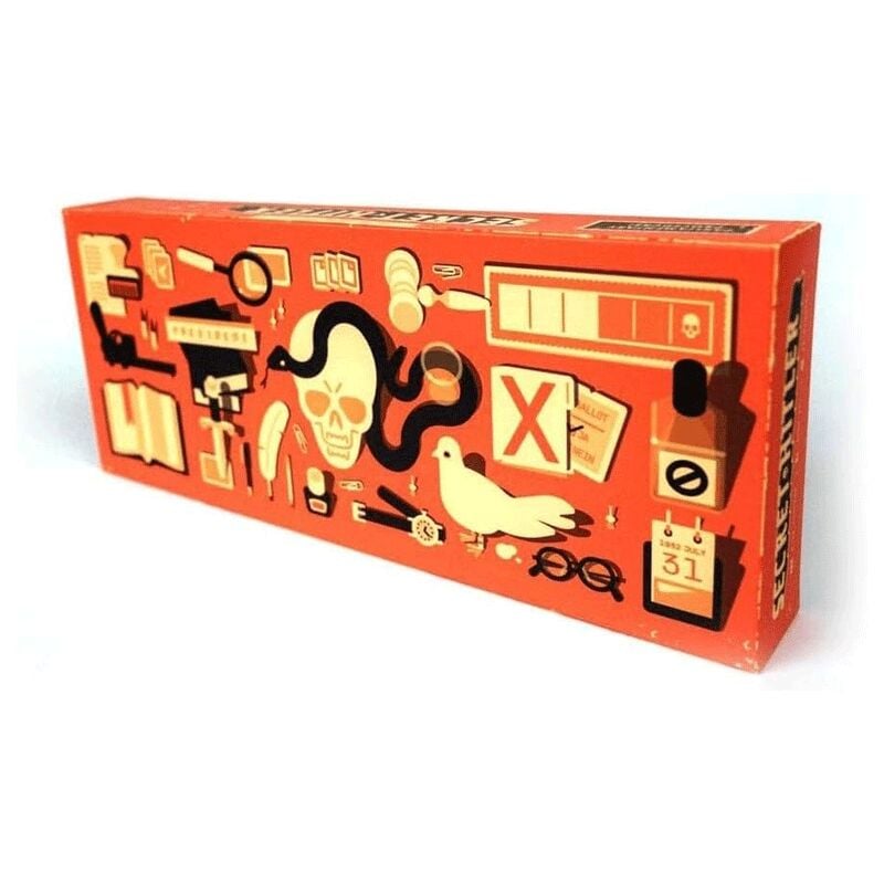 Cartes à jouer sociales Hitler Secret - Orange