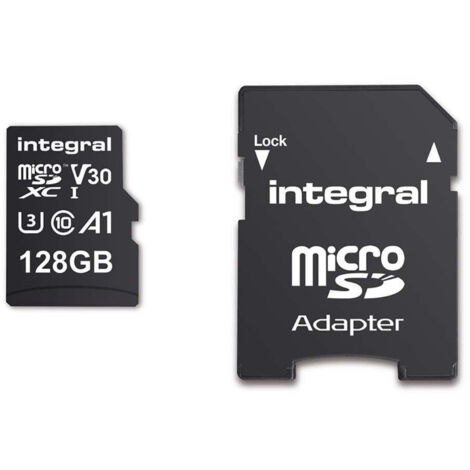 Cartes micro SD INTEGRAL INMSDX128G-100V30