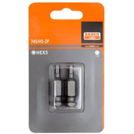 CARTON 2 PUNTAS HEX 17X35 MM 7/16 - BAHCO
