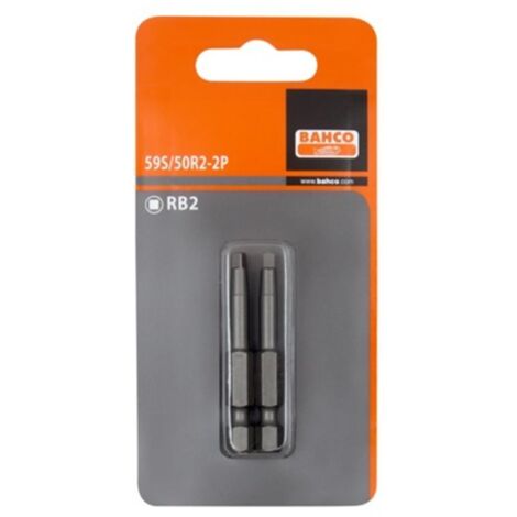 CARTON 2XPUNTAS 1/4 RO1 25MM - BAHCO