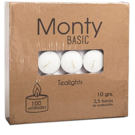 Carton de 100 bougies chauffe plat