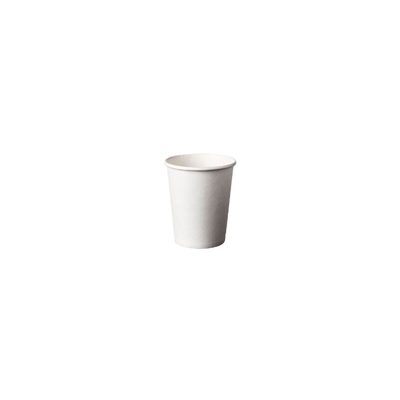 Carton de 1000 Gobelets carton blanc 11.8 cl Cristal hygiene pour boisson chaude - 374X