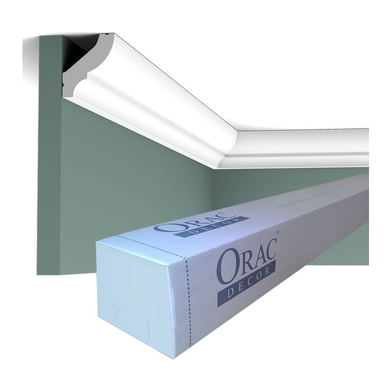 Decor CB501N basixx 1 carton complet 60 Corniches Moulures Cimaises 120m - Orac