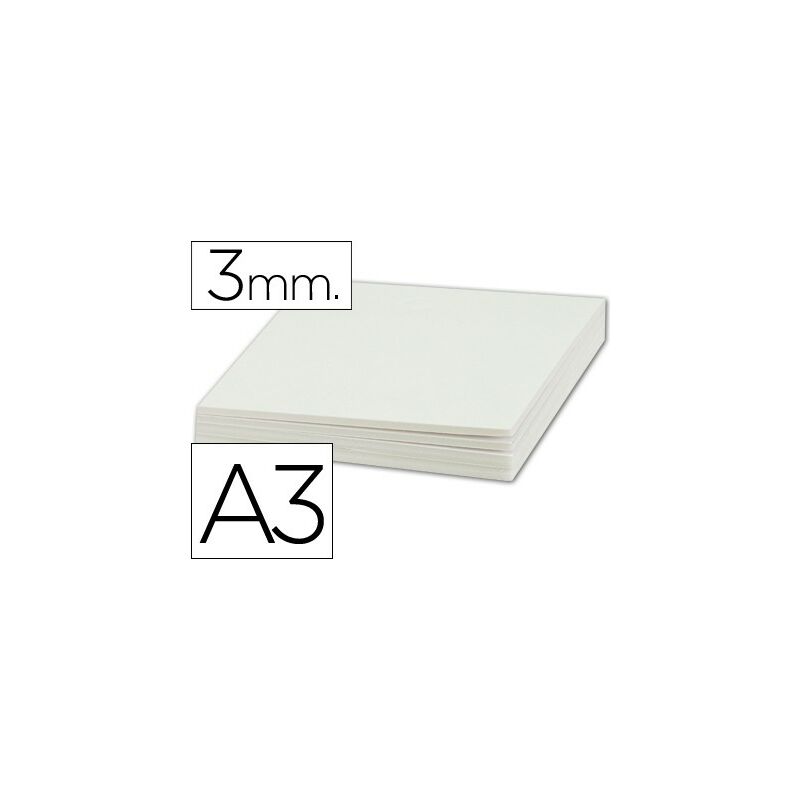 

Carton pluma doble cara din a3 espesor 3 mm - Liderpapel