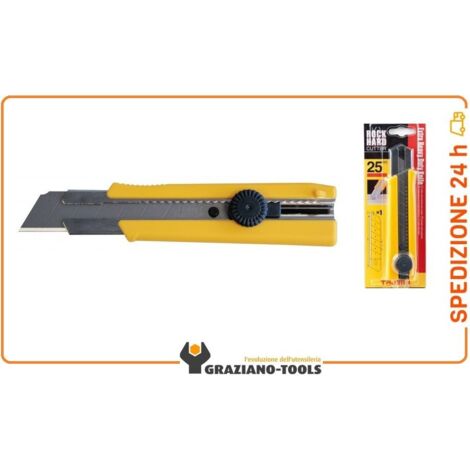 Cartoncino da 1 taglierino per impieghi gravosi ROCK-HARD - 25 mm Tajima