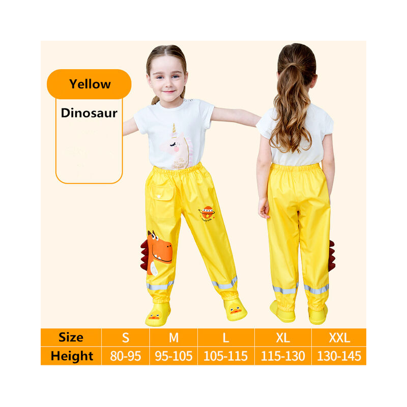 Cartone animato stile dinosauro bambini pantaloni