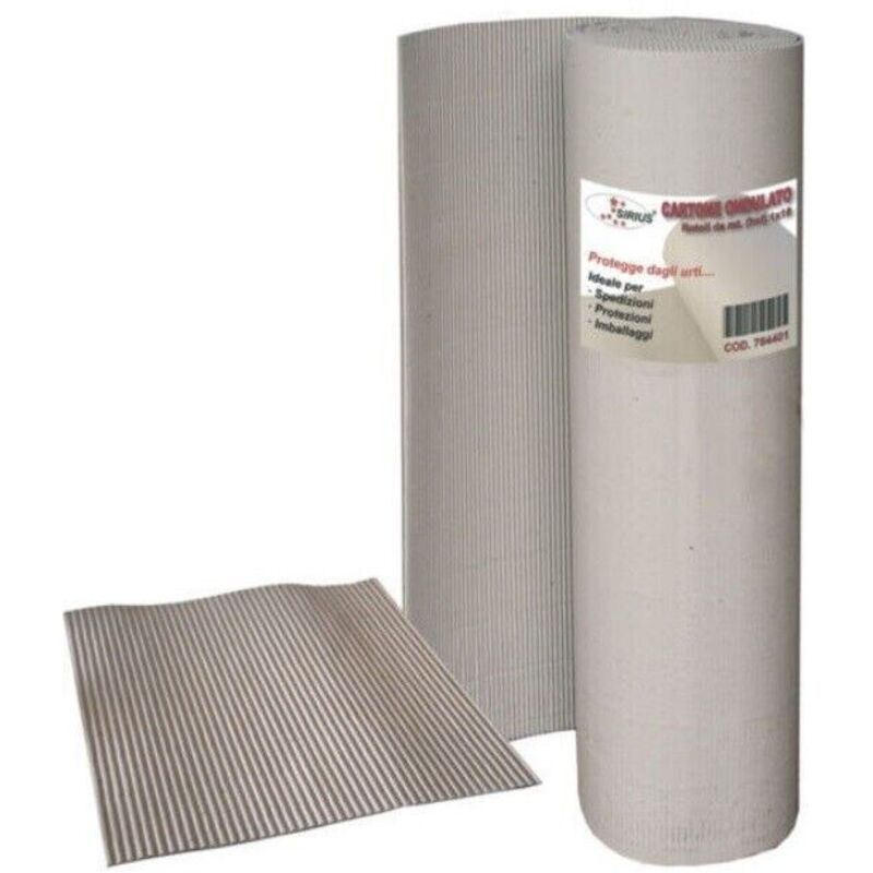Cartone Ondulato In Rotolo Copritutto Imballaggio Pacchi 1 X 18 Mt ...