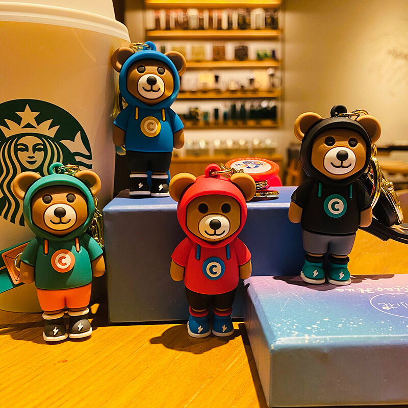 Cartoon creativo fulmine felpa con cappuccio Orso