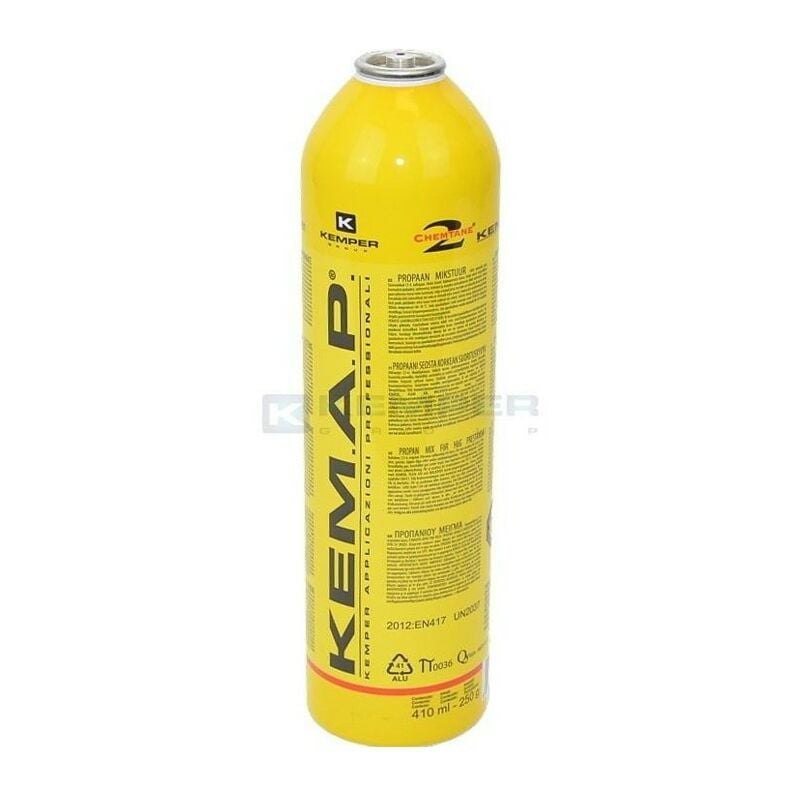 Kemper - Cartouche de Gaz Propane kemap pour Chalumeaux de soudure bi gaz