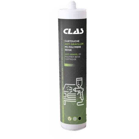 Cartouche anti gravillon MS polymère beige 310ml - CO 1057 - CLAS Equipements
