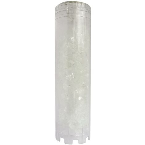 Cartouche antitartre à cristaux polyphosphates - Taille 93/4 - Durée 12m - Cristaux transparents