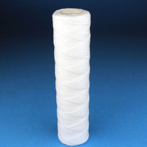Cartouche bobinée 5 microns - 6 mois - En amont d’un filtre au charbon actif ou au polyphosphate - 0.166 kg - Bobinée