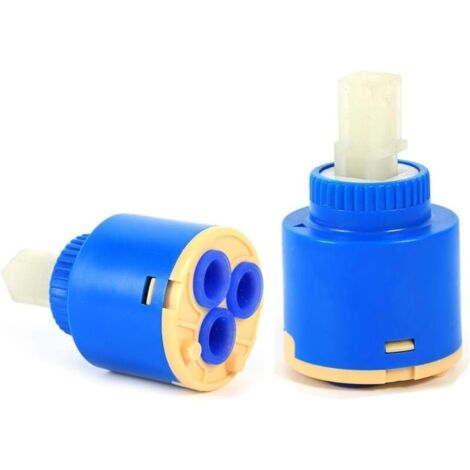 Cartouche céramique 40 mm pour robinets de cuisine, lavabo et douche, matériaux de haute qualité, filtre à trois couches, étanchéité optimale