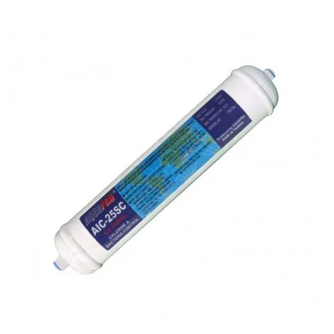 Cartouche Charbon Argent AIC-25SC avec JG 1/4 Aquapro
