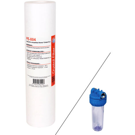 Cartouche Crystal Filter® PE-004 compatible Permo Cristal Eco - P0088155